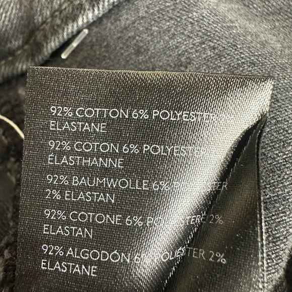 FREE PEOPLE After Dark Mid-Rise Flare Stretch Jean Vintage Black size 29 NWT - Picture 6 of 9